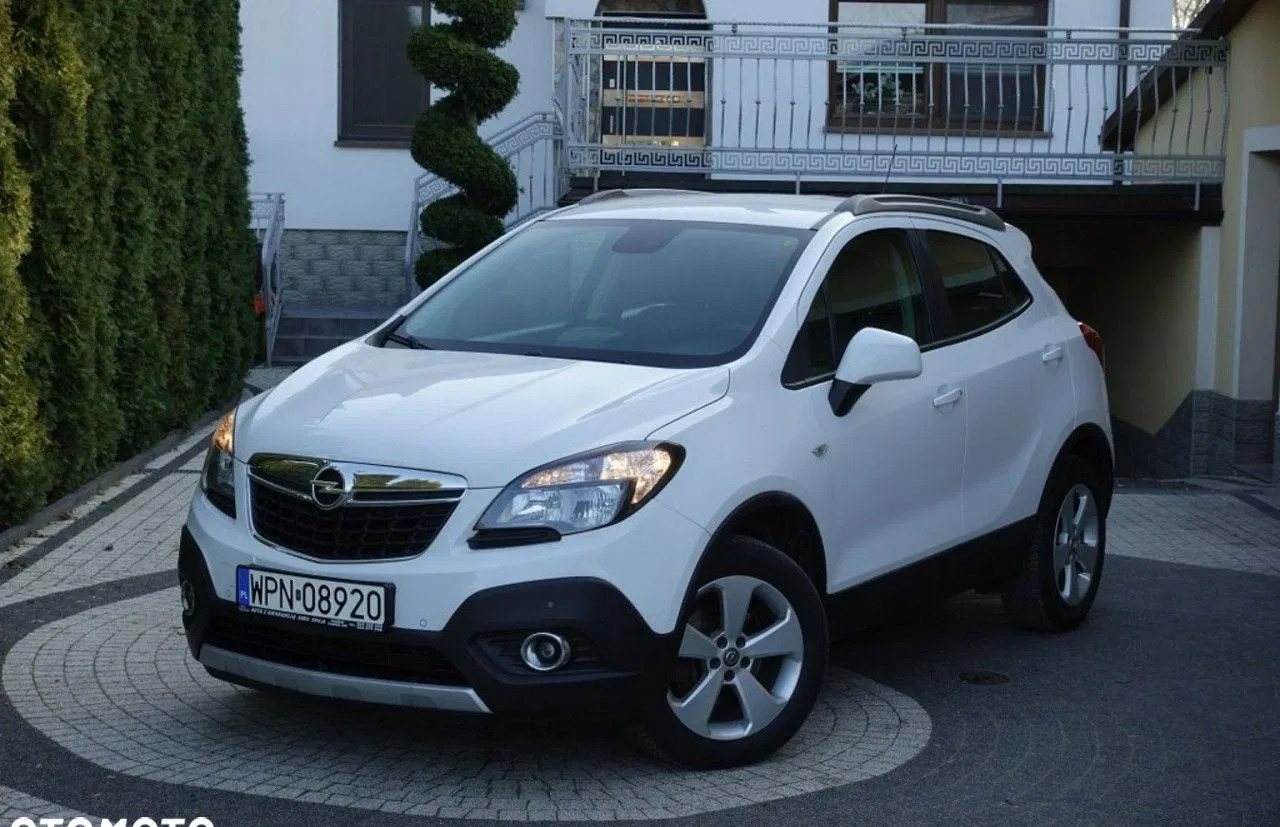 samochody osobowe Opel Mokka cena 40900 przebieg: 201000, rok produkcji 2015 z Dziwnów